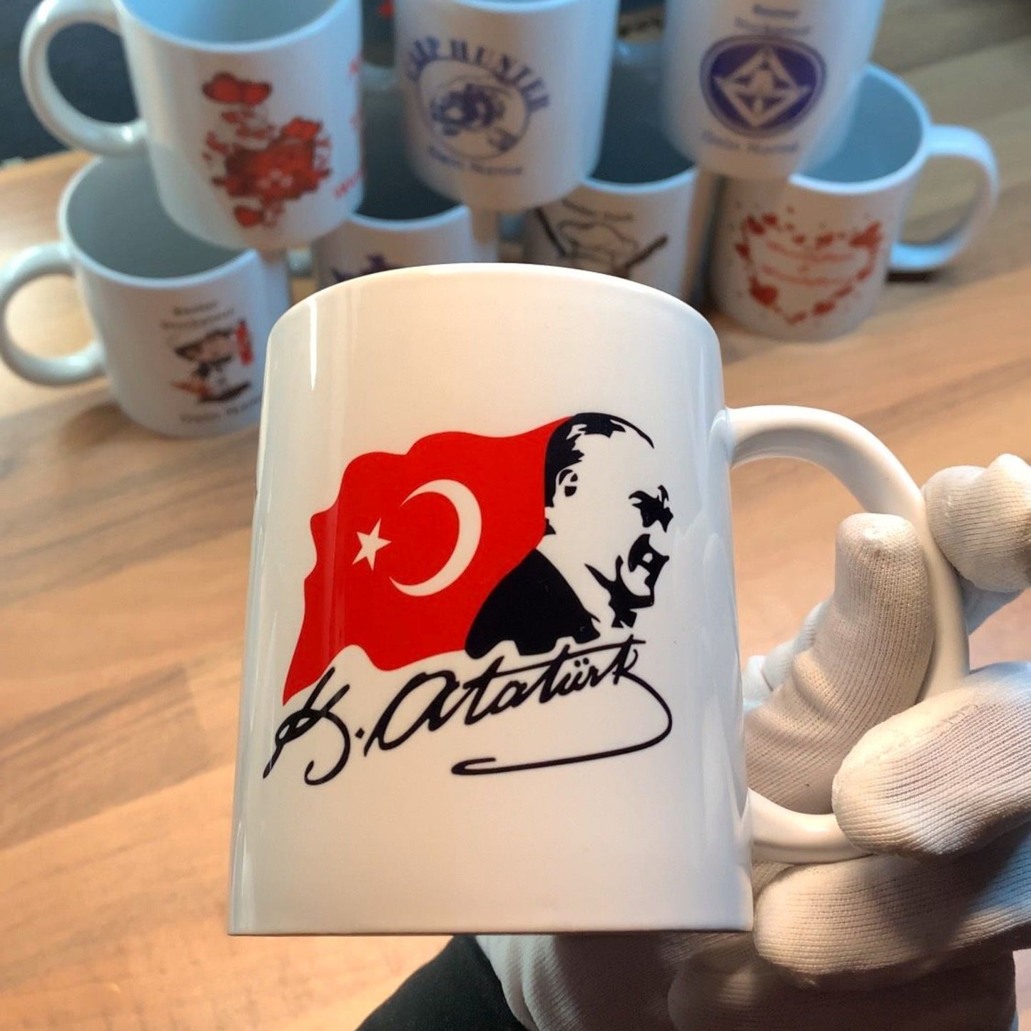 Atatürk Tasse Personalisierbar mit Wunschnamen by SZR