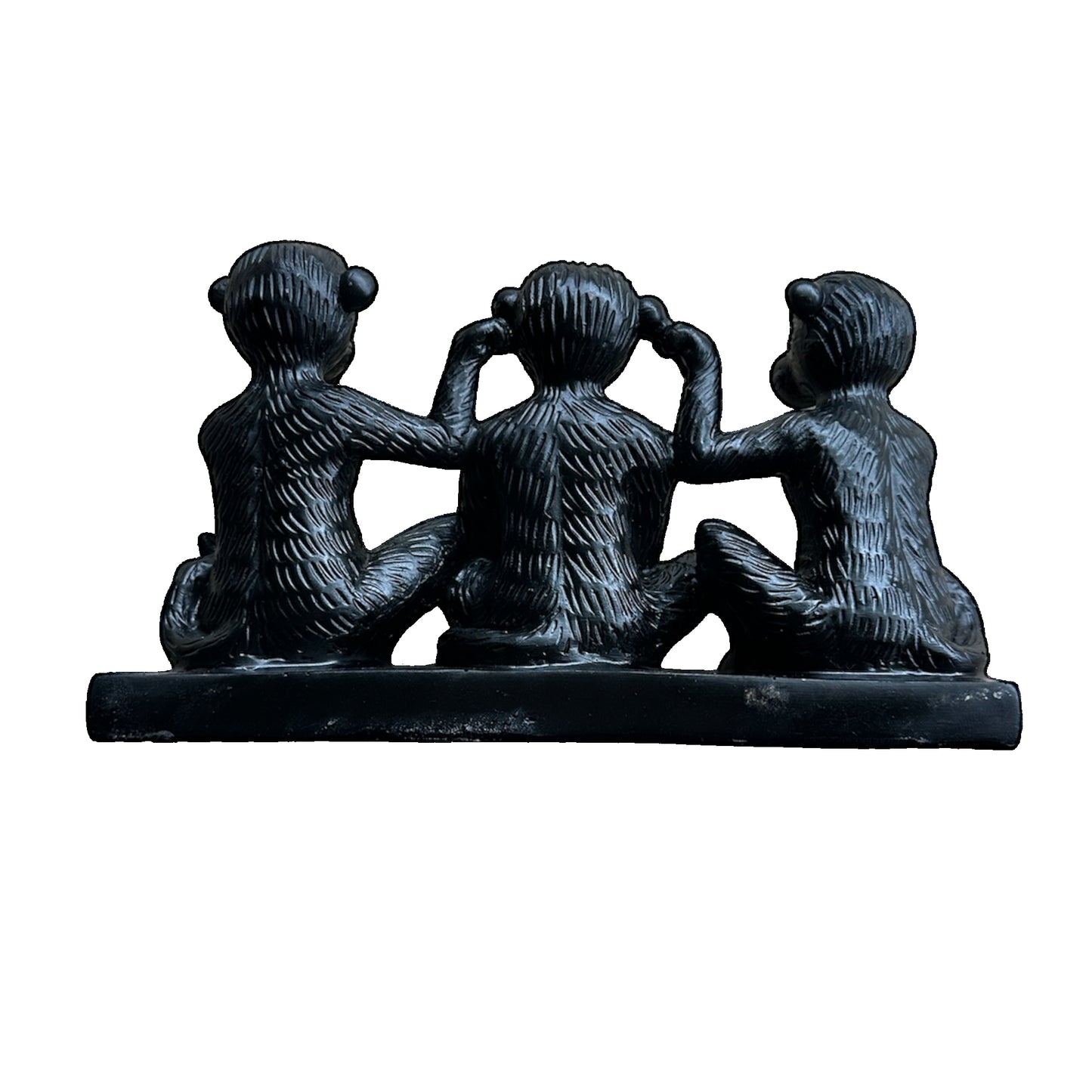 Drei 3 Affen Deko- Figur Tischaufsteller nichts hören, nichts sagen, nichts sehen