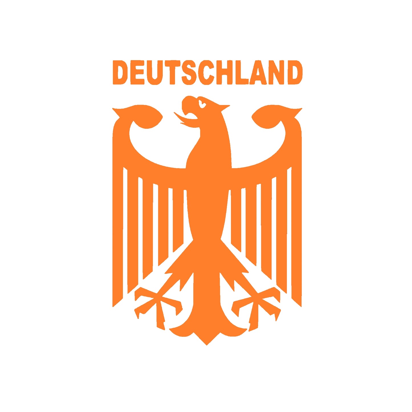 Deutschland Adler Aufkleber Sticker