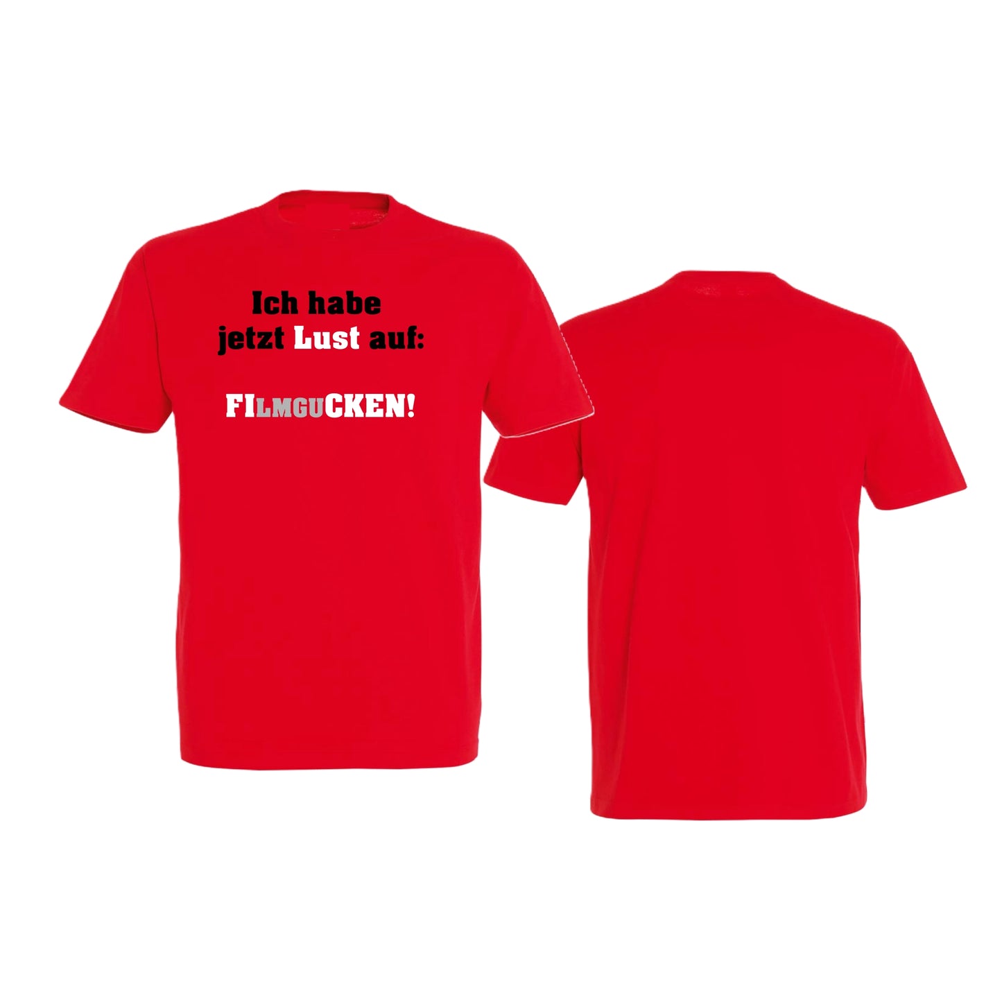 Funny T-Shirt Geschenk Idee Ich habe jetzt Lust auf Filmgucken