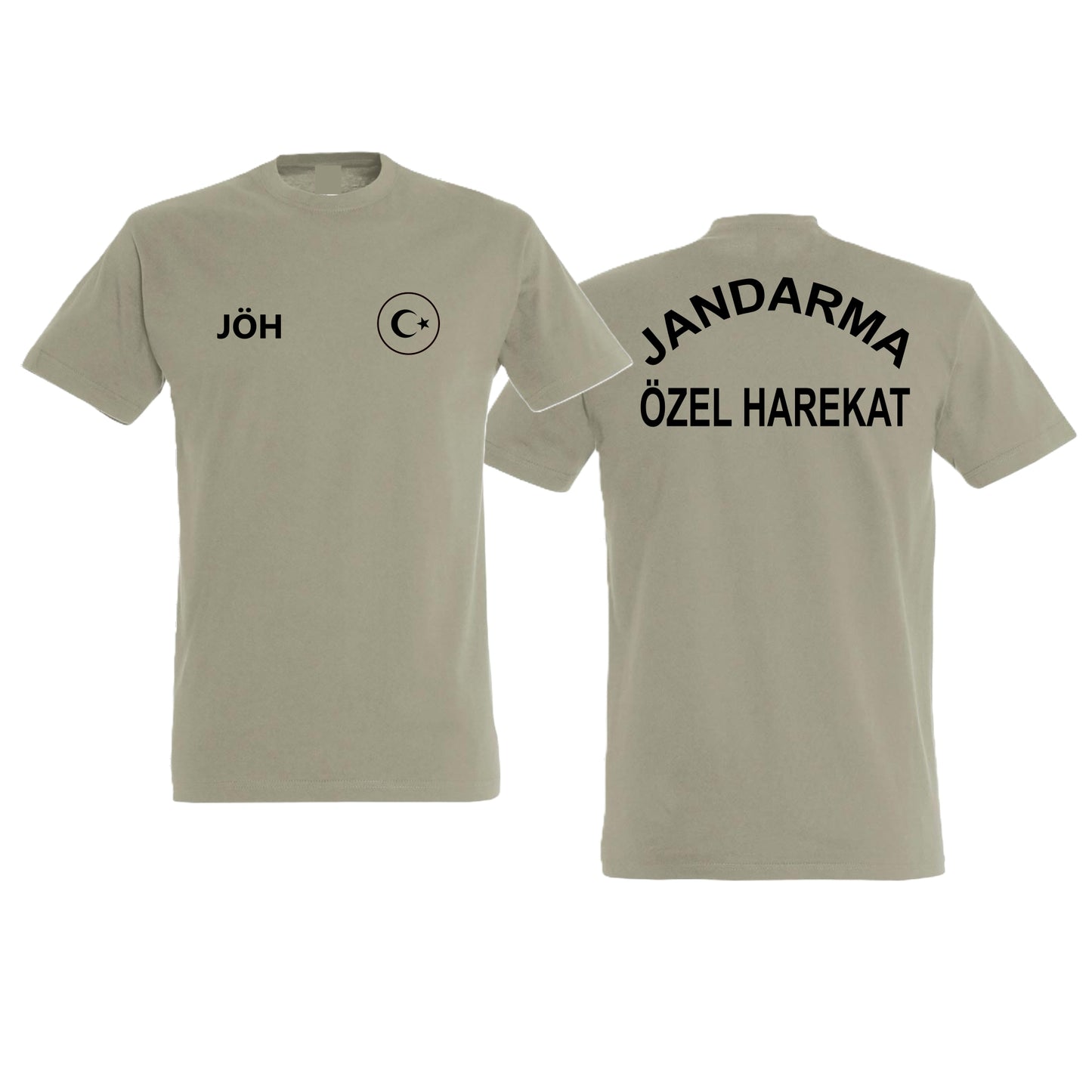 Jandarma Özel Harekat mit Ay Yildiz T-Shirt