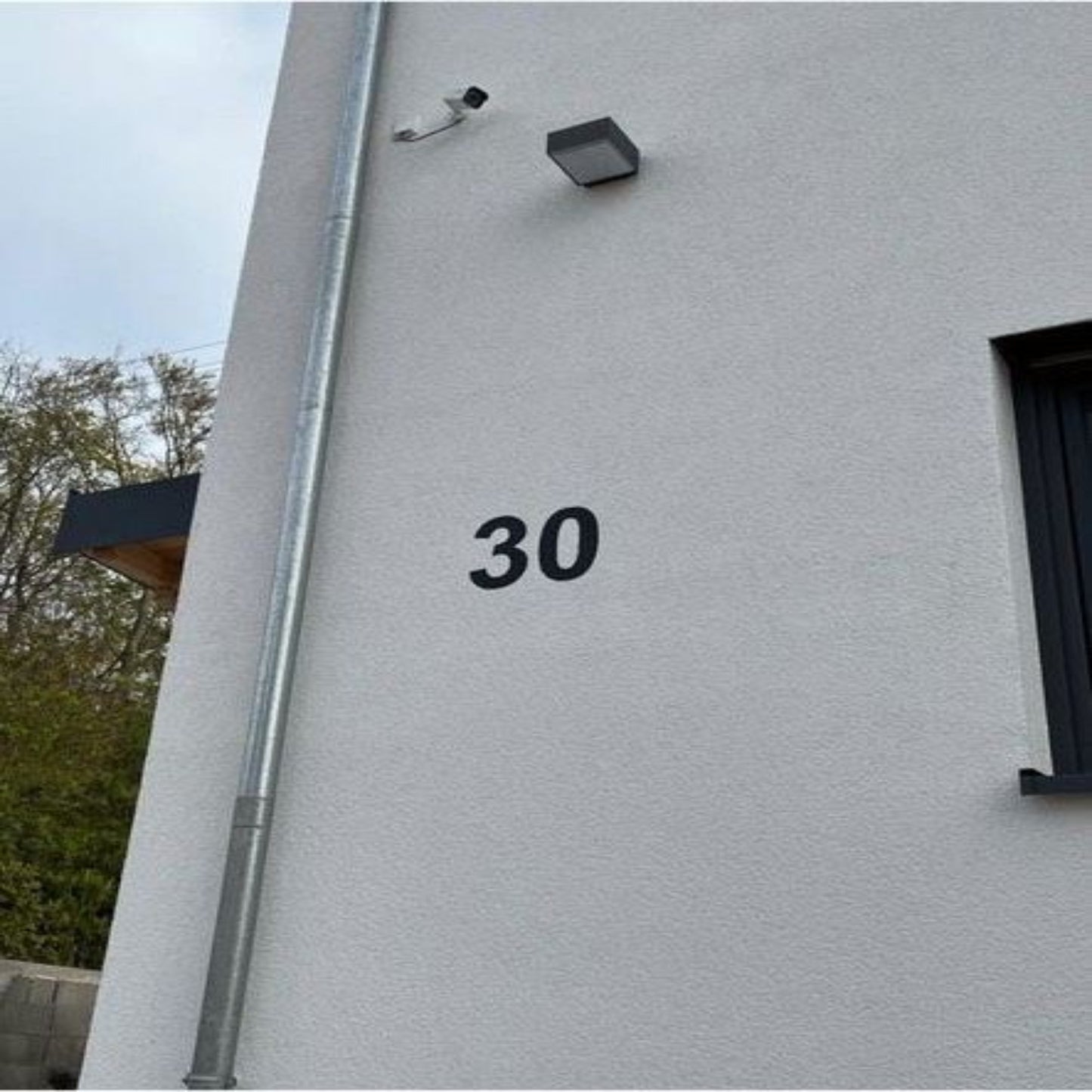 Hausnummerschablone Hausnummer Schablone Nach Wunsch Zahlen oderZahl