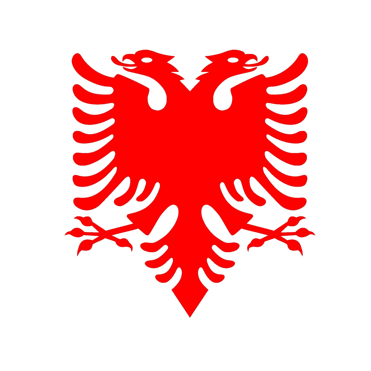 Albanien Adler Aufkleber Sticker