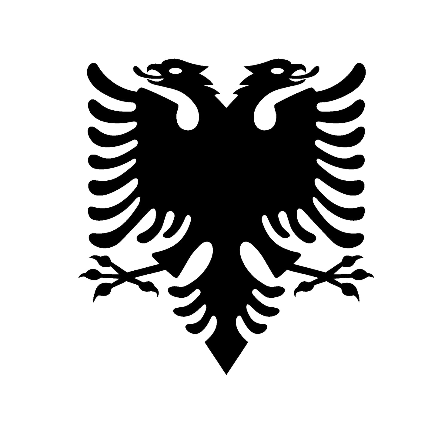 Albanien Adler Aufkleber Sticker