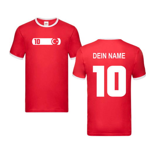Türkei T-Shirt  Türkiye Tisört mit wunschname und Nummer