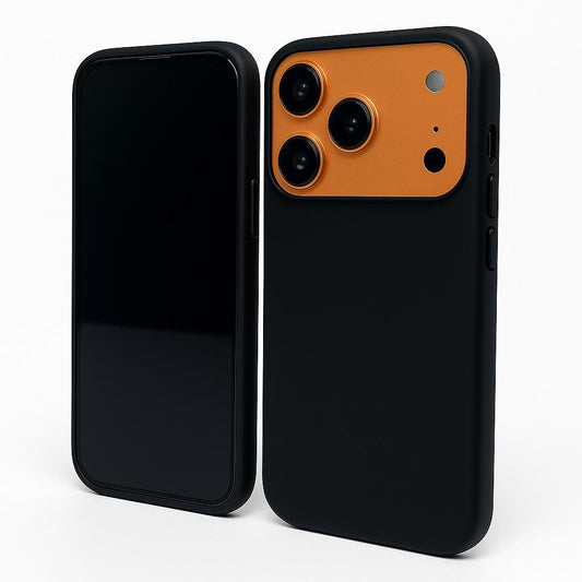 IPhone 17 Hülle Silikonhülle Schwarz